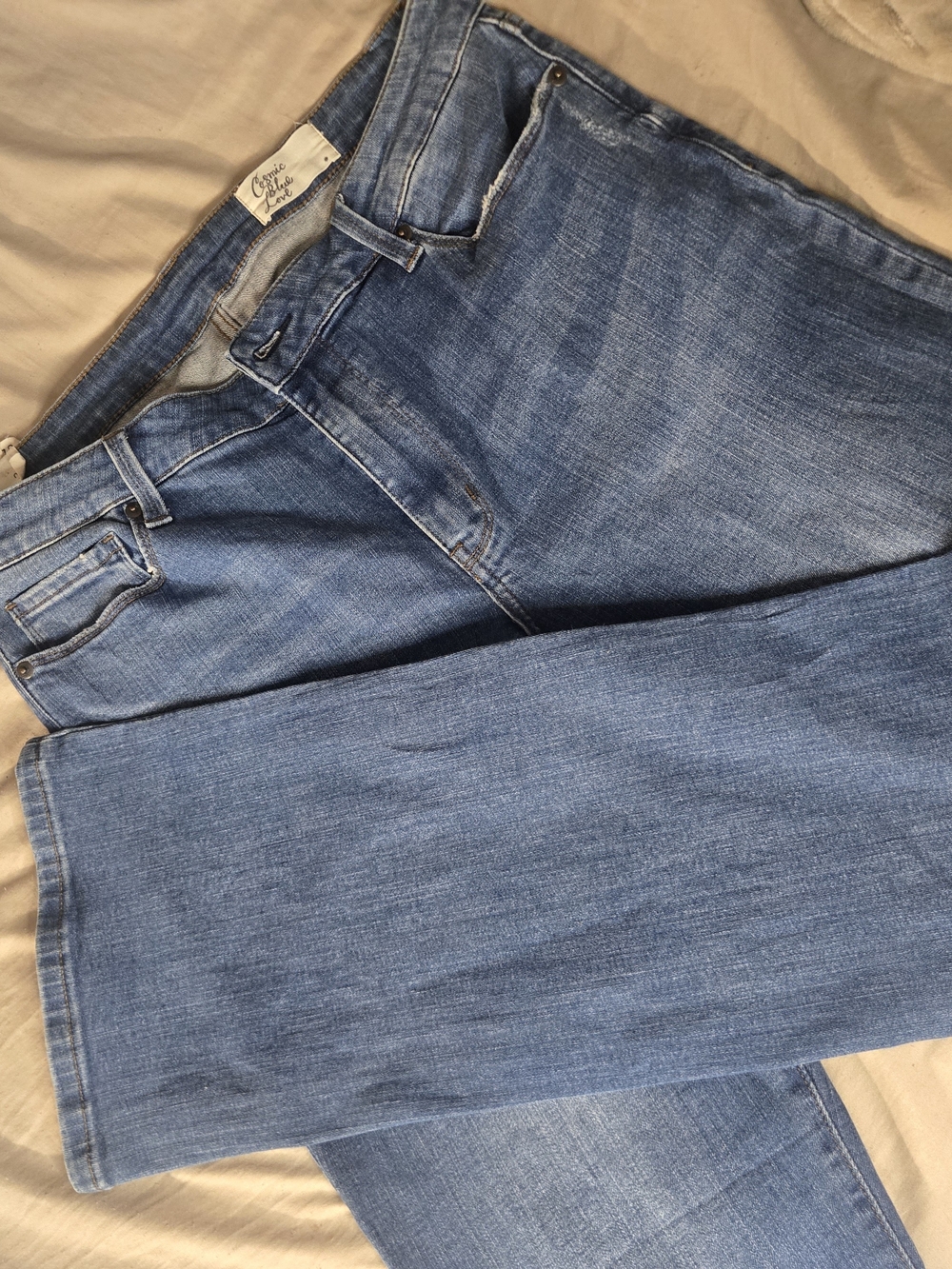 Cosmic Blue Love Classic Blue Women's Jeans